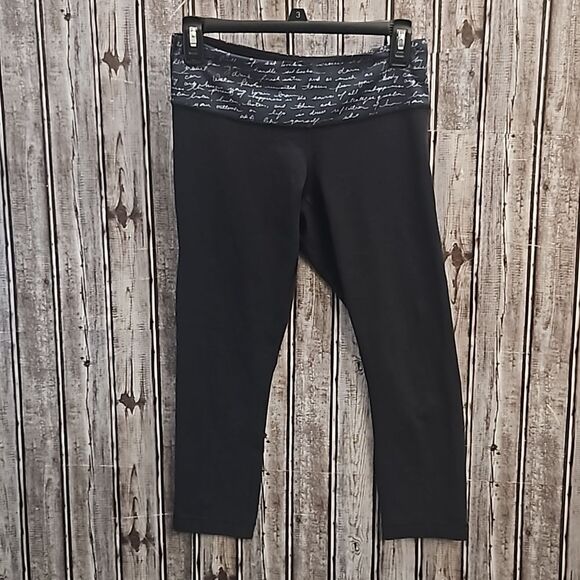 Lululemon Wunder Under Crop Legging Sz.6 - Picture 2 of 8
